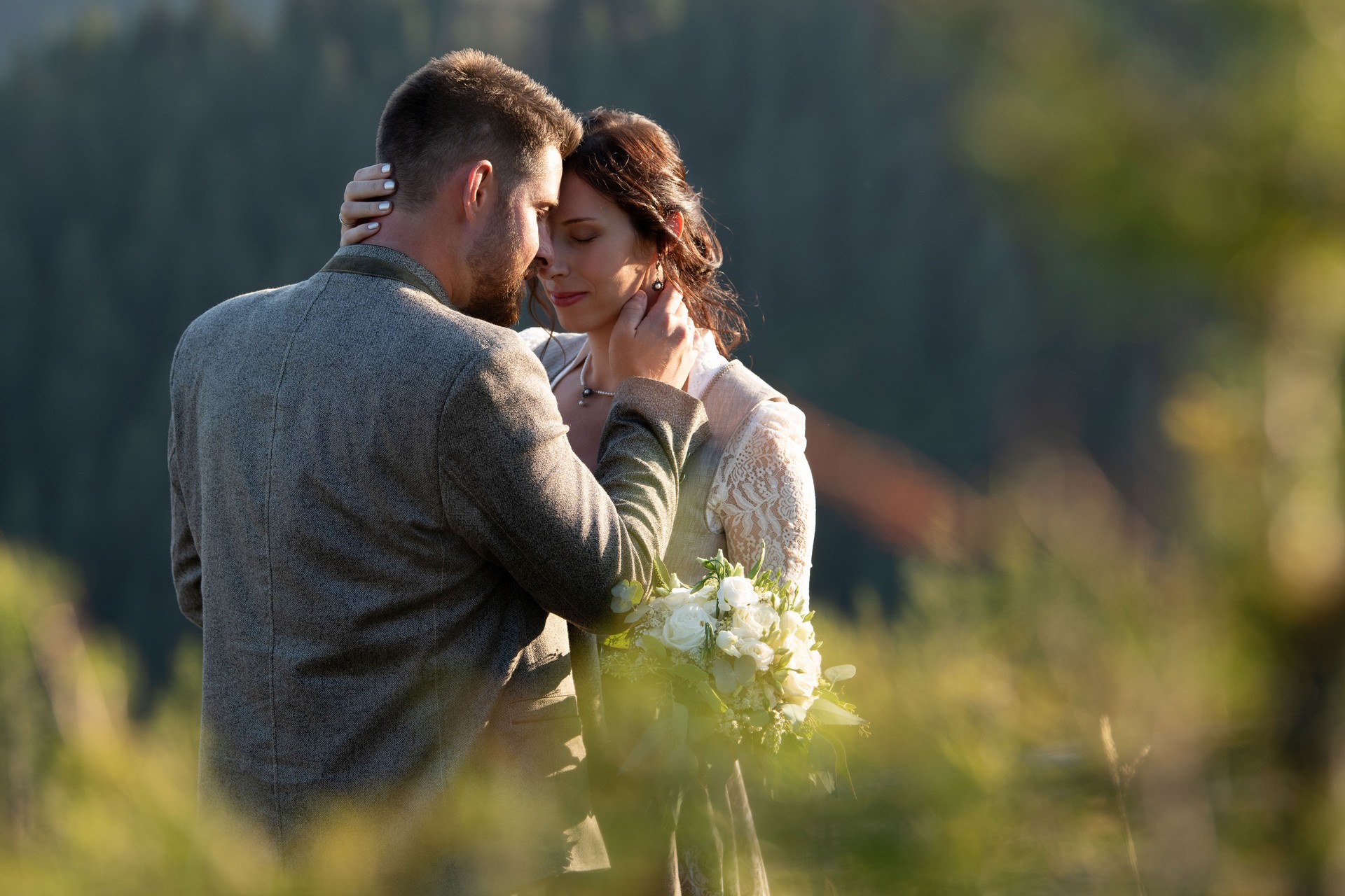 Ehepaar umarmung Romatisch